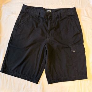 Vans Men's Black Cargo Shorts
